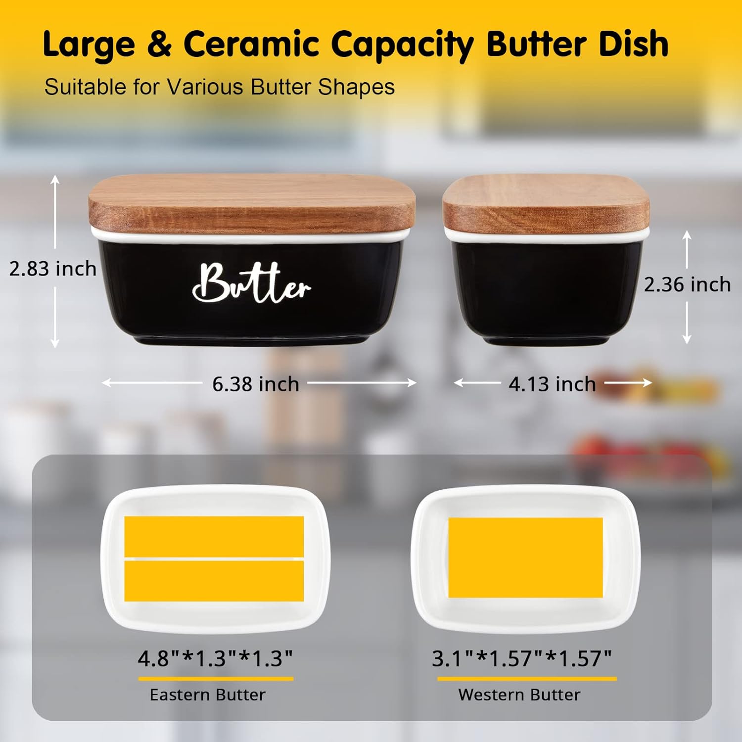 Butter Dish, Butter Dish with Lid, Butter Keeper with Lid Butter Dish, Butter Dish with Lid, Butter Keeper with Lid